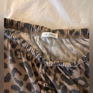 Kids Leopard Print Sweatpants